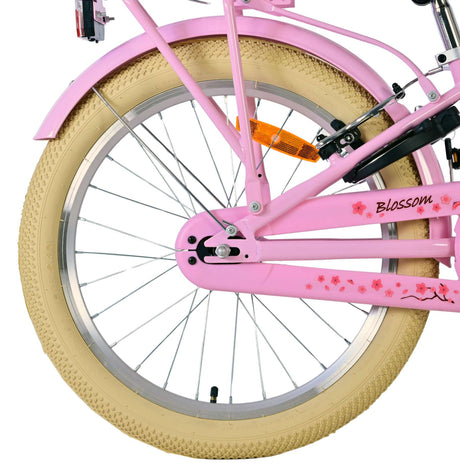 Volare blossom børnecykel - piger - 20 tommer - pink - to håndbremser