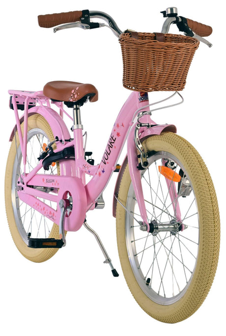 Volare blossom børnecykel - piger - 20 tommer - pink - to håndbremser