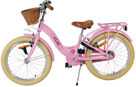 Volare blossom børnecykel - piger - 20 tommer - pink - to håndbremser