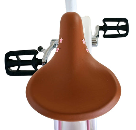 Volare blossom børnecykel - piger - 20 tommer - hvid