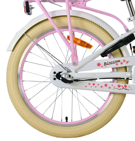 Volare blossom børnecykel - piger - 20 tommer - hvid - nexus 3