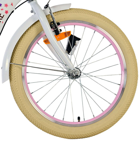 Volare blossom børnecykel - piger - 20 tommer - hvid - nexus 3