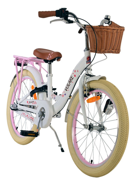 Volare blossom børnecykel - piger - 20 tommer - hvid - nexus 3