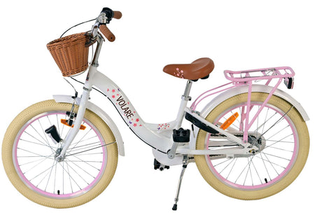 Volare blossom børnecykel - piger - 20 tommer - hvid - nexus 3