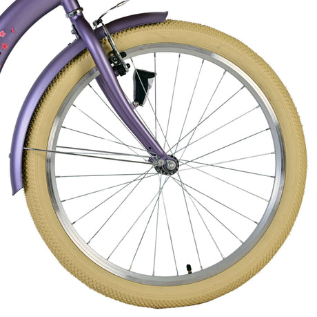 Volare blossom børnecykel - piger - 24 tommer - lilla