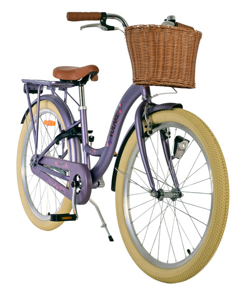 Volare blossom børnecykel - piger - 24 tommer - lilla