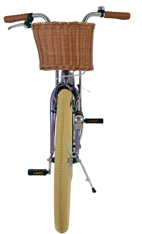 Volare blossom børnecykel - piger - 24 tommer - lilla