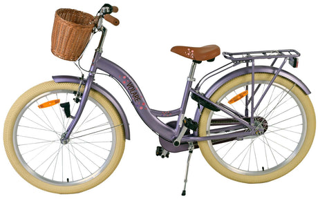 Volare blossom børnecykel - piger - 24 tommer - lilla - 3 gear