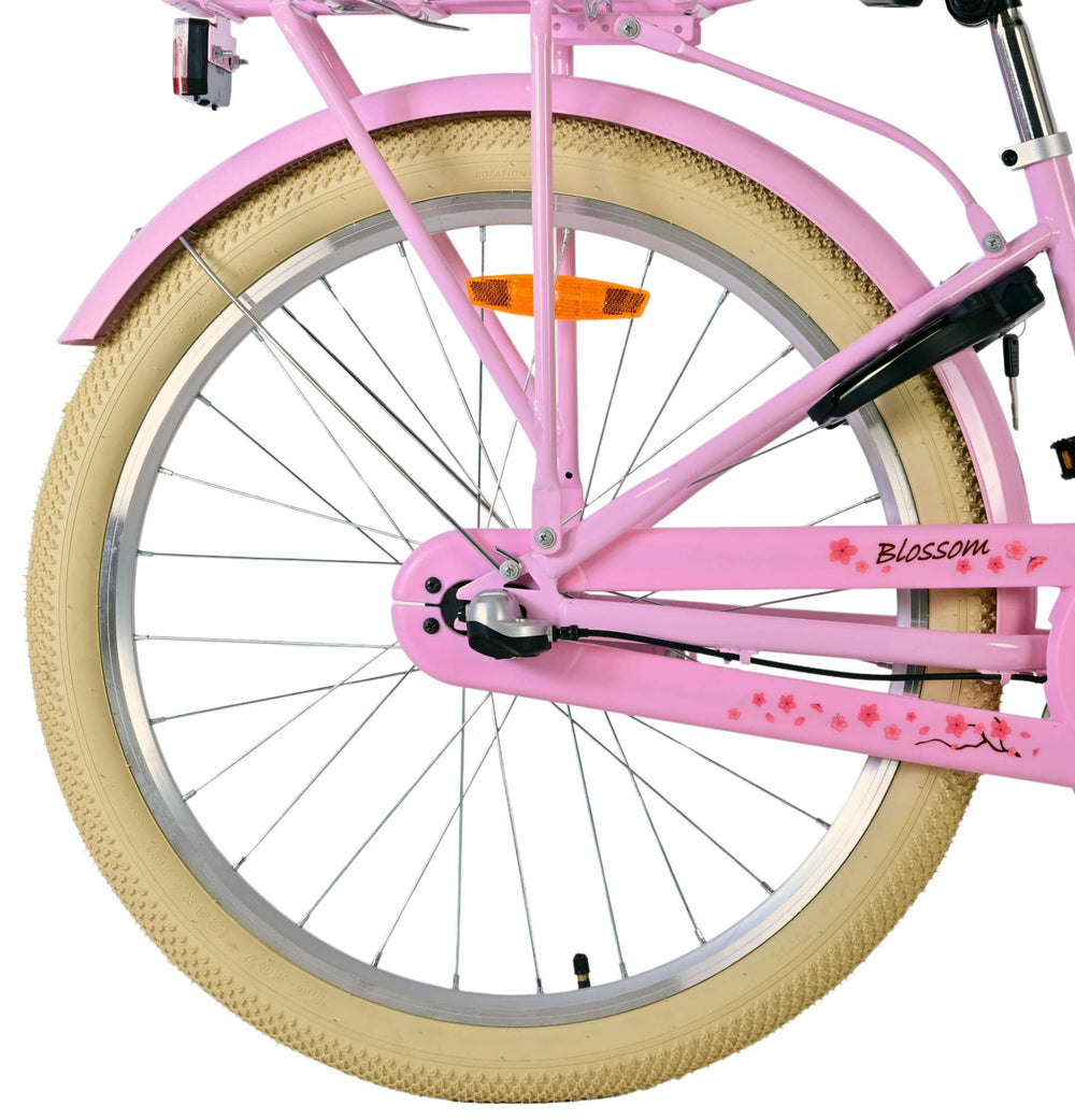 Volare blossom børnecykel - piger - 24 tommer - pink - 3 gear