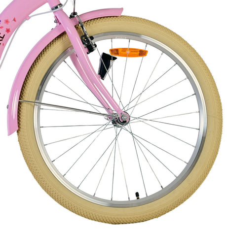 Volare blossom børnecykel - piger - 24 tommer - pink - to håndbremser