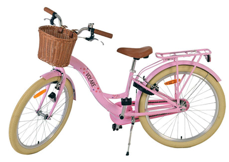 Volare blossom børnecykel - piger - 24 tommer - pink - to håndbremser