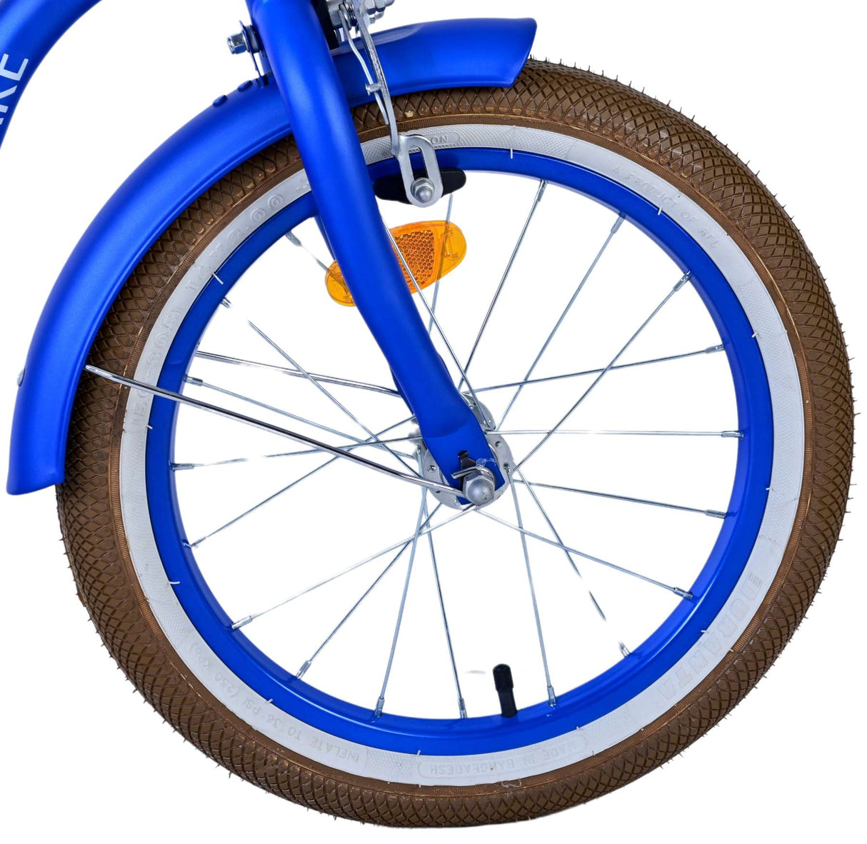 Volare Blue Cruiser Børnecykel - Drenge - 16 tommer - Blå