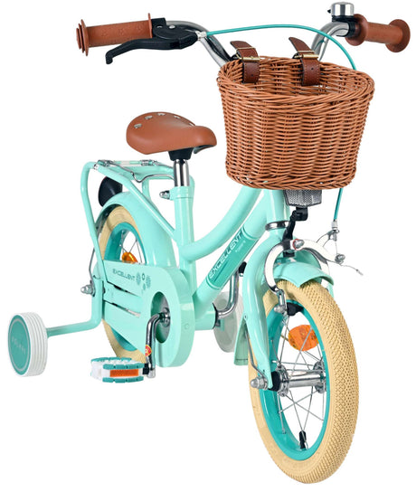 Volare fremragende børnecykel - piger - 12 tommer - grøn