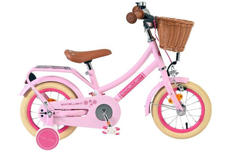 Volare fremragende børnecykel - piger - 12 tommer - pink