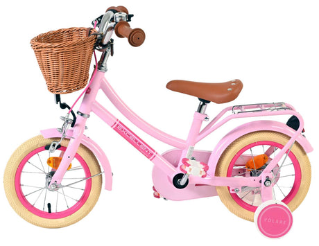 Volare fremragende børnecykel - piger - 12 tommer - pink