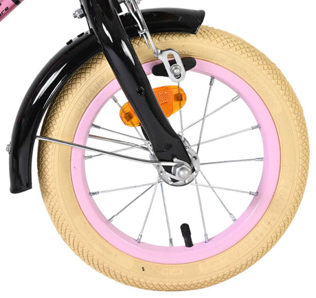 Volare fremragende børnecykel - piger - 12 tommer - sort