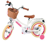 Volare fremragende børnecykel - piger - 14 tommer - hvid