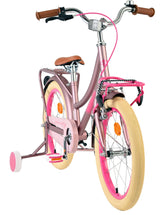 Volare fremragende børnecykel - piger - 18 tommer - mat pink