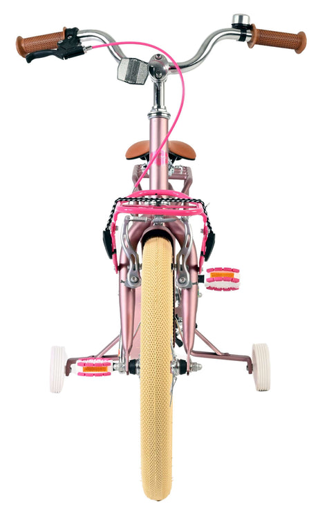 Volare fremragende børnecykel - piger - 18 tommer - mat pink