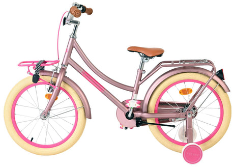 Volare fremragende børnecykel - piger - 18 tommer - mat pink