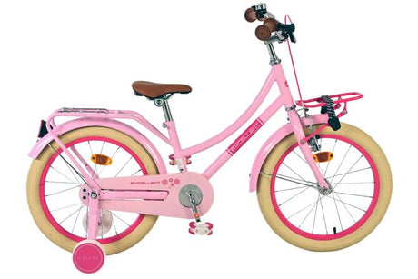 Volare fremragende børnecykel - piger -18 tommer - pink