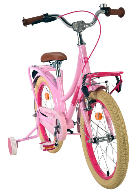 Volare excellent børnecykel - piger - 18 tommer - pink - 95% samlet