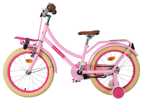 Volare excellent børnecykel - piger - 18 tommer - pink - 95% samlet