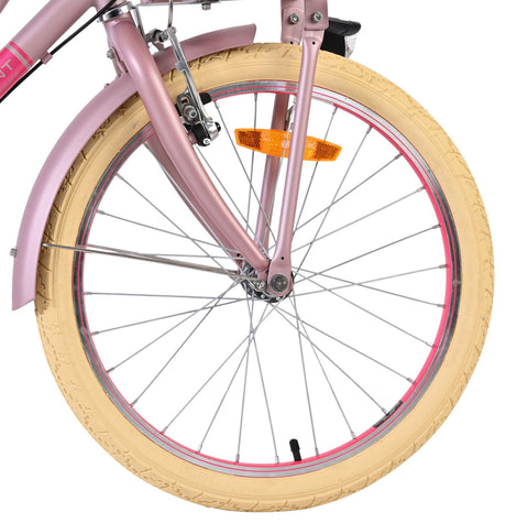 Volare fremragende børnecykel - piger - 20 tommer - mat pink - 3 gear