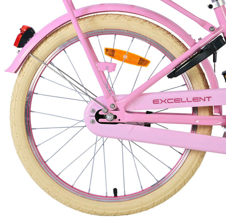 Volare fremragende børnecykel - piger - 20 tommer - pink