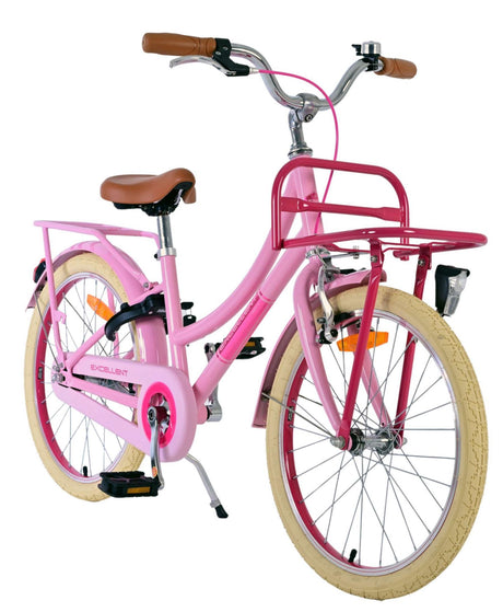 Volare fremragende børnecykel - piger - 20 tommer - pink