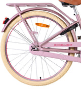 Volare fremragende børnecykel - piger - 24 tommer - mat pink