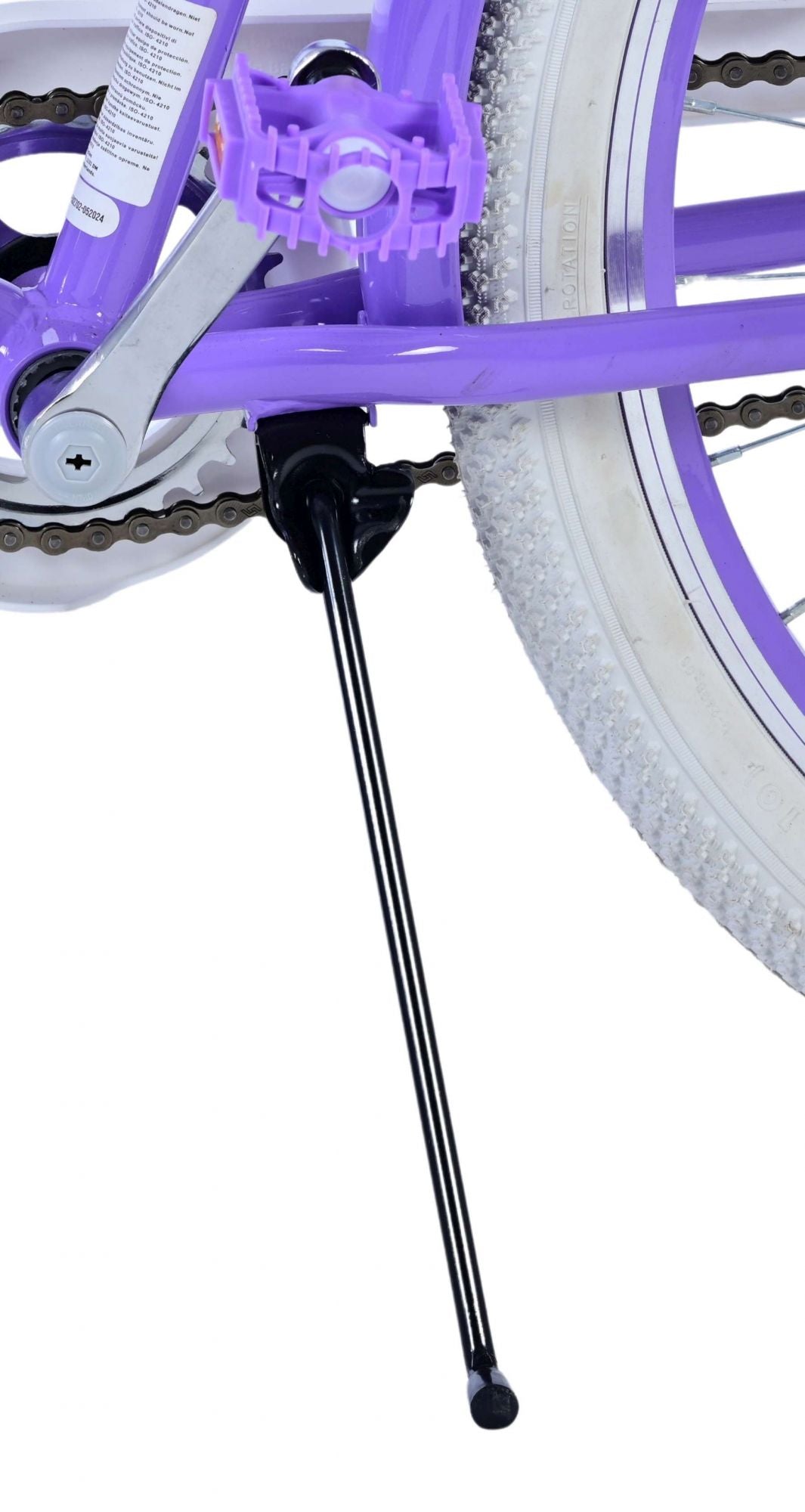 Volare dejlig børnecykel - piger - 24 tommer - lilla