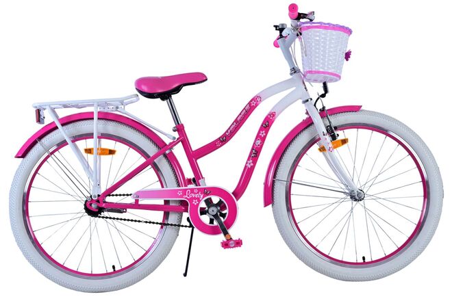 Volare dejlig børnecykel - piger - 24 tommer - pink