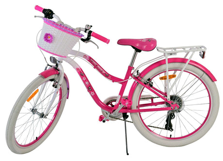 Volare dejlig børnecykel - piger - 24 tommer - pink - 7 gear