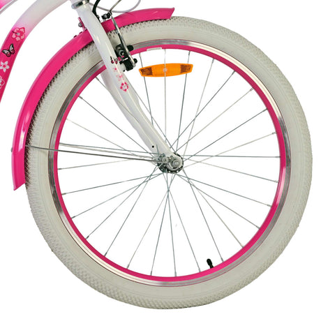 Volare dejlig børnecykel - piger - 24 tommer - pink - to håndbremser