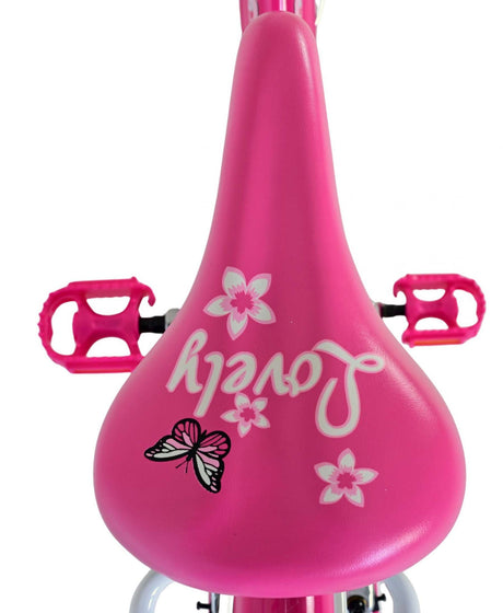 Volare dejlig børnecykel - piger - 24 tommer - pink - to håndbremser