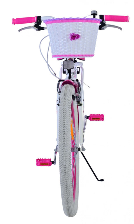 Volare dejlig børnecykel - piger - 24 tommer - pink - to håndbremser