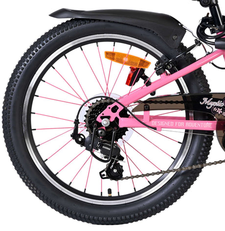 Volare mystic børnecykel - 20 tommer - pink - 7 gear
