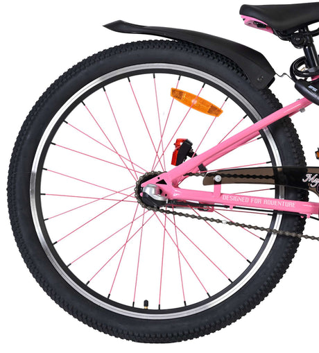 Volare mystic børnecykel - 24 tommer - pink - nexus 3