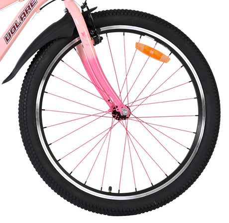 Volare mystic børnecykel - 24 tommer - pink - 7 gear
