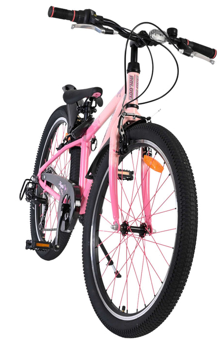 Volare mystic børnecykel - 24 tommer - pink - 7 gear