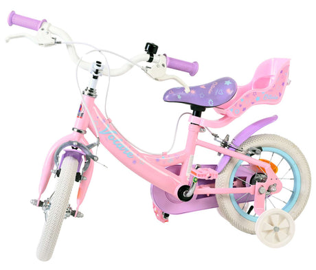 Volare olivia børnecykel - piger - 12 tommer - pink - to håndbremser