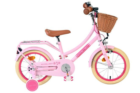Volare fremragende børnecykel - piger - 14 tommer - pink