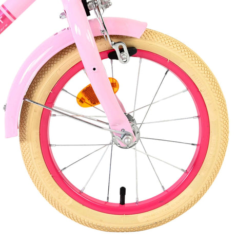Volare fremragende børnecykel - piger - 14 tommer - pink