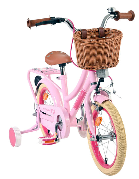 Volare fremragende børnecykel - piger - 14 tommer - pink