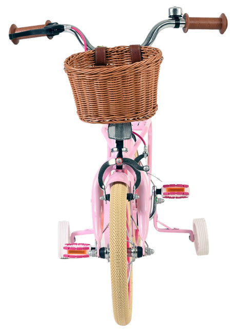 Volare fremragende børnecykel - piger - 14 tommer - pink