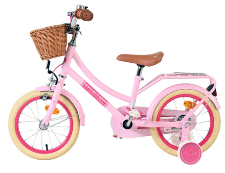 Volare fremragende børnecykel - piger - 14 tommer - pink