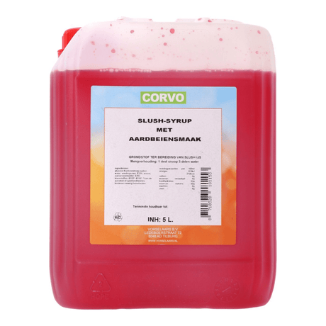 Corvo slush sirup jordbær (5 liter)