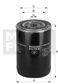 Mann filter mann oliefilter hydraulik