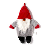 Gnome varmtvandsflaske med plysbetræk